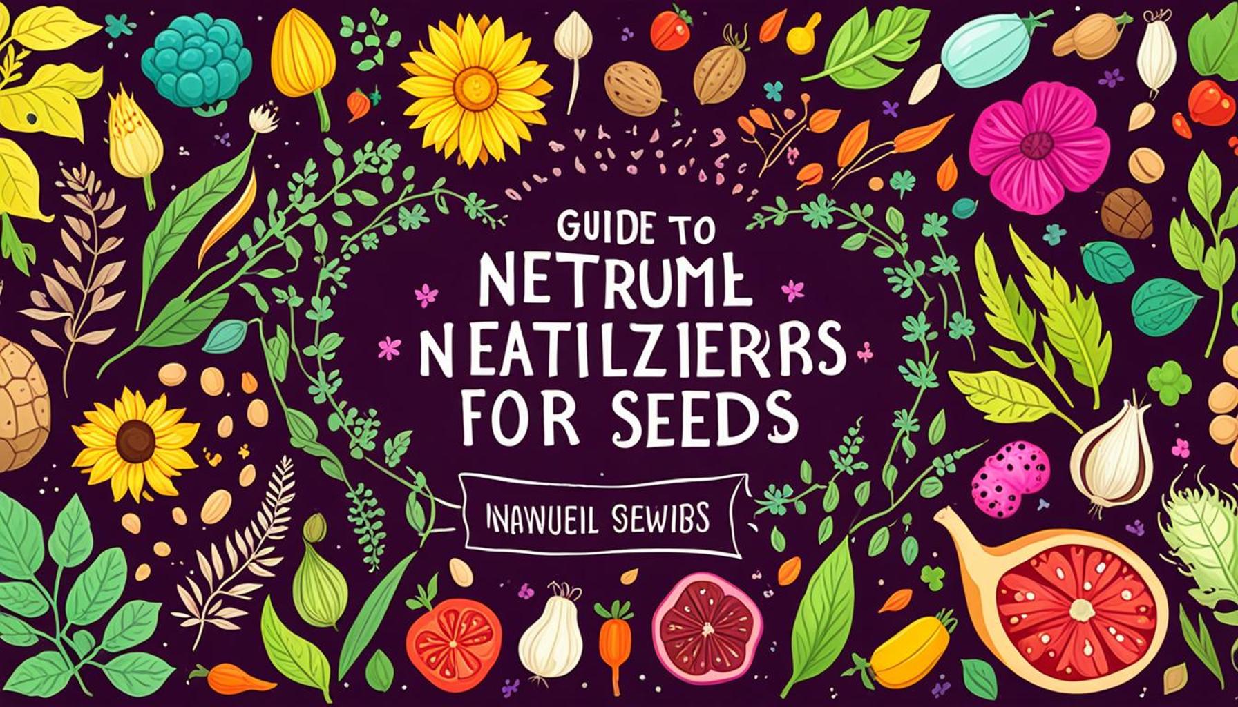 Guide to Natural Fertilizers for Seeds: How to Nourish Them from the Start