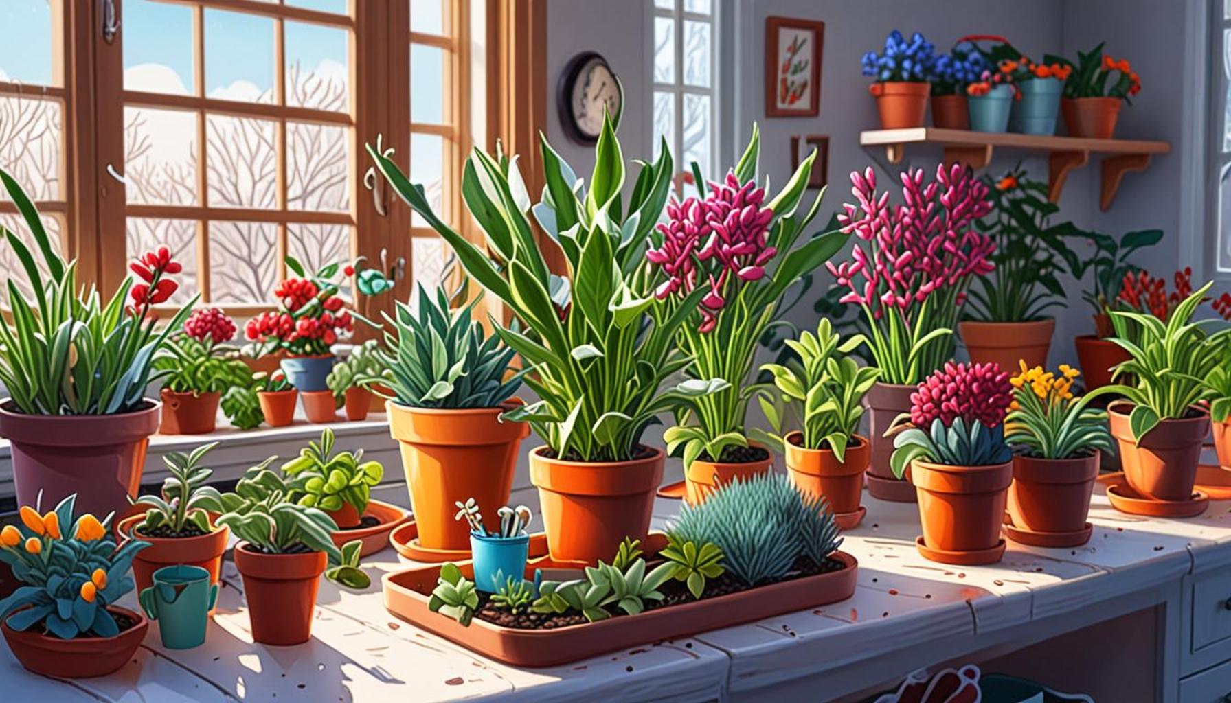 Caring for Winter Plants: Strategies for Indoor Gardening During the Cold Months